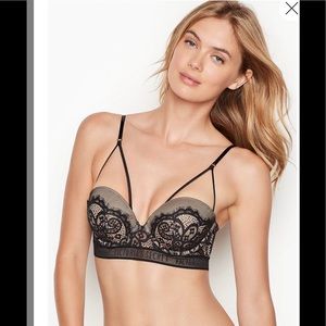 NWT VERY SEXY Strapless Bra Black